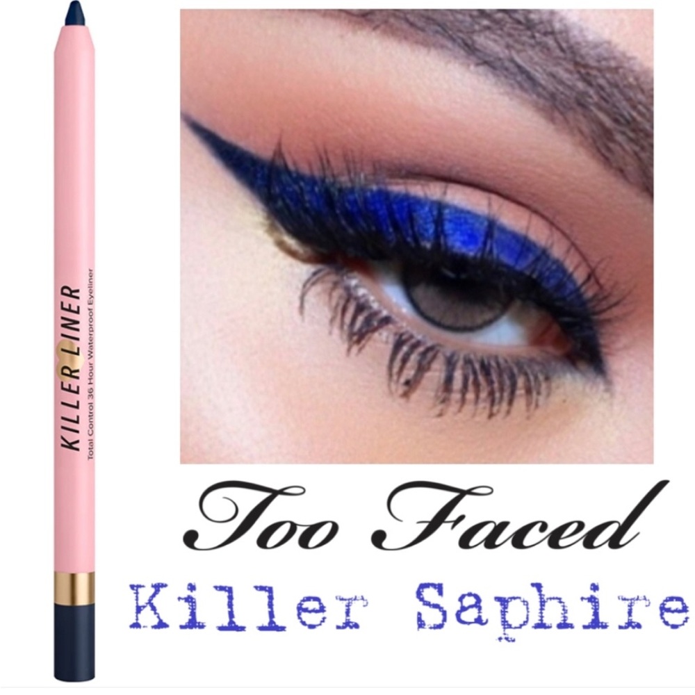 NEW Too Faced Killer Liner 36 Hour Waterproof Gel Eyeliner Pencil